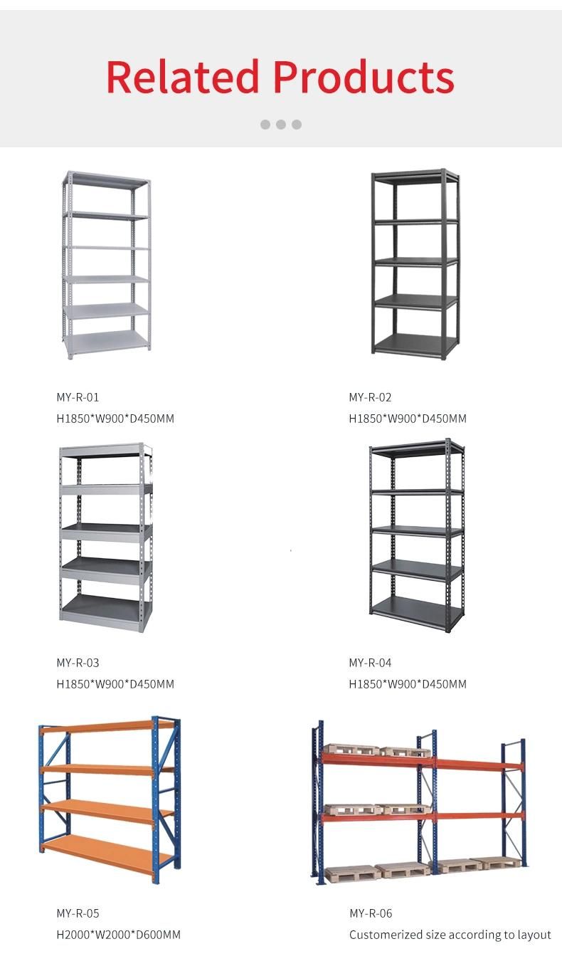 Metal Heavy Duty Rack Goods Rack Five Layers Good Shelves