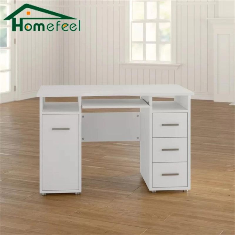 Indoor Office Furniture MDF Melamine Computer Desk High-Quality Cheap Wholesale