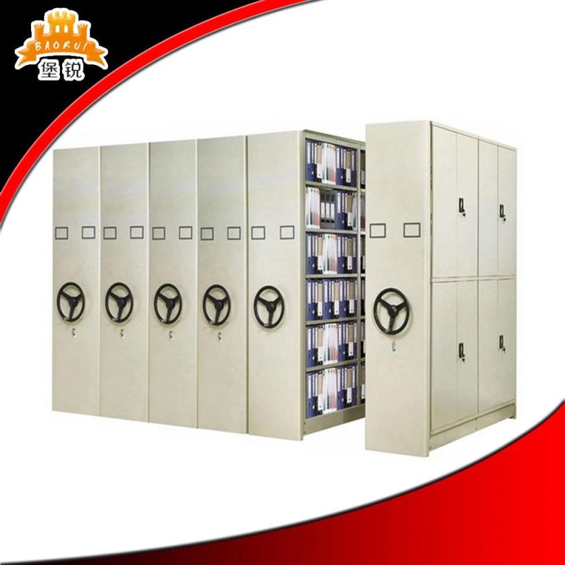 Steel Mobile Mass Shelf for School Library