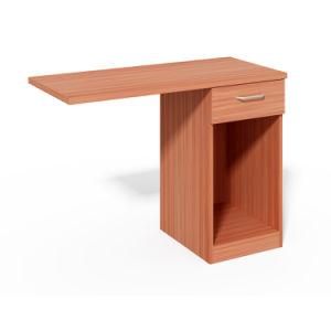 Melamine Furniture Wood Office Table Side Return Counter