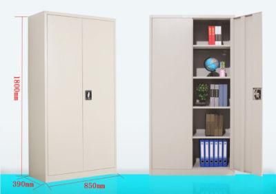 2 Doors File Cabinet Steel Metal Furniture Office Locker