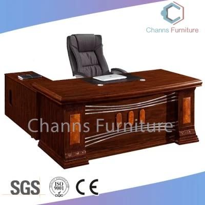 Wooden Antique Design Office Painting Boss Table (CAS-SW1710)