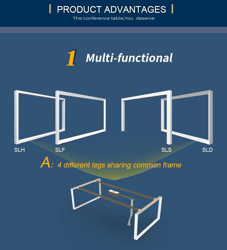 Manufacturer Specifications Fire Resistant Meeting Desktop Office Furniture Table