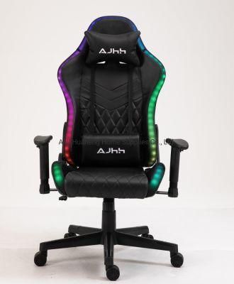 LED Gaming Chair Sillas Ergonomic Chairs Office Chair with LED RGB Lights