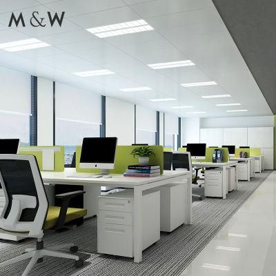 Space Saving High Quality Office Furniture 4 Person Office Workstation Small Office