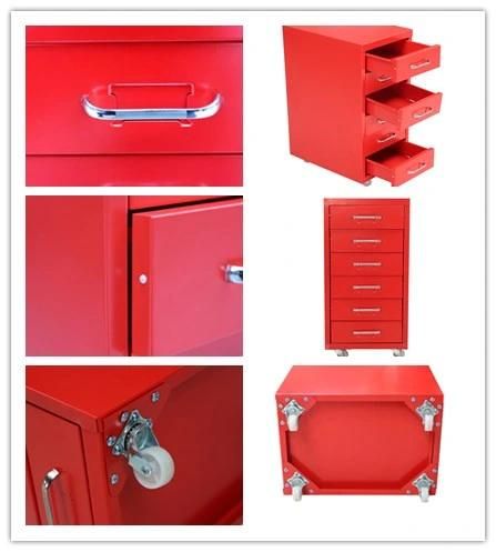 Steel Metal Office Furniture 6 Drawer Storage Vertical Cheap Filing Cabinet