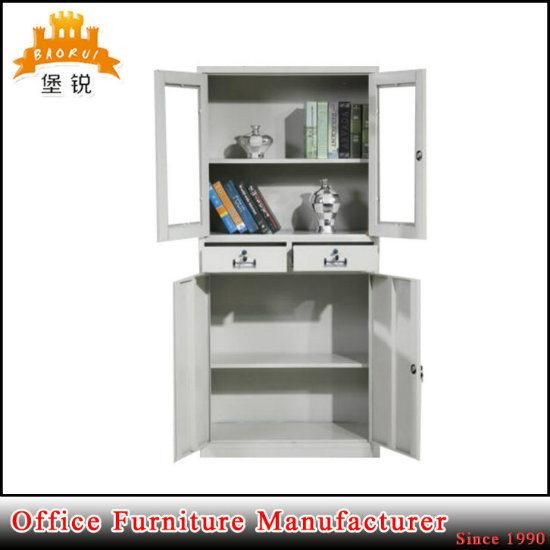 Modern 2 Drawer Storage Cupboard Metal Office Filing Cabinet