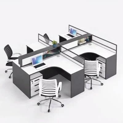 Modular Table Multi-Seaters Desk Office Workstation Partition Staff Cubicle Price