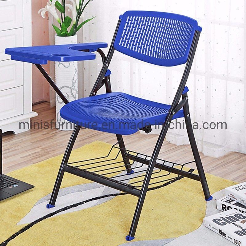 (M-OC311) Plastic Folding Training Chair with Writing Board and Book Rack