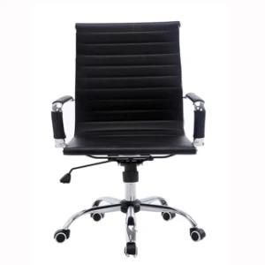 High Back Black Luxury Leather Emes Office Chair for Office