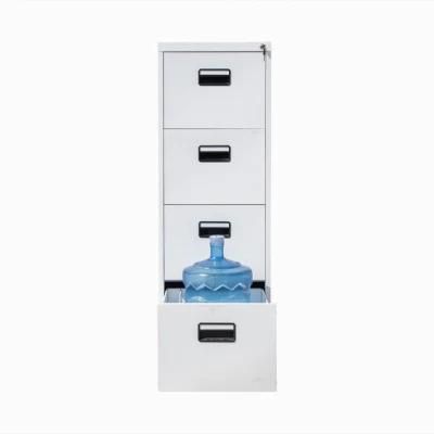 Glossy Customized Vertical Steel 4 Drawer File Cabinet