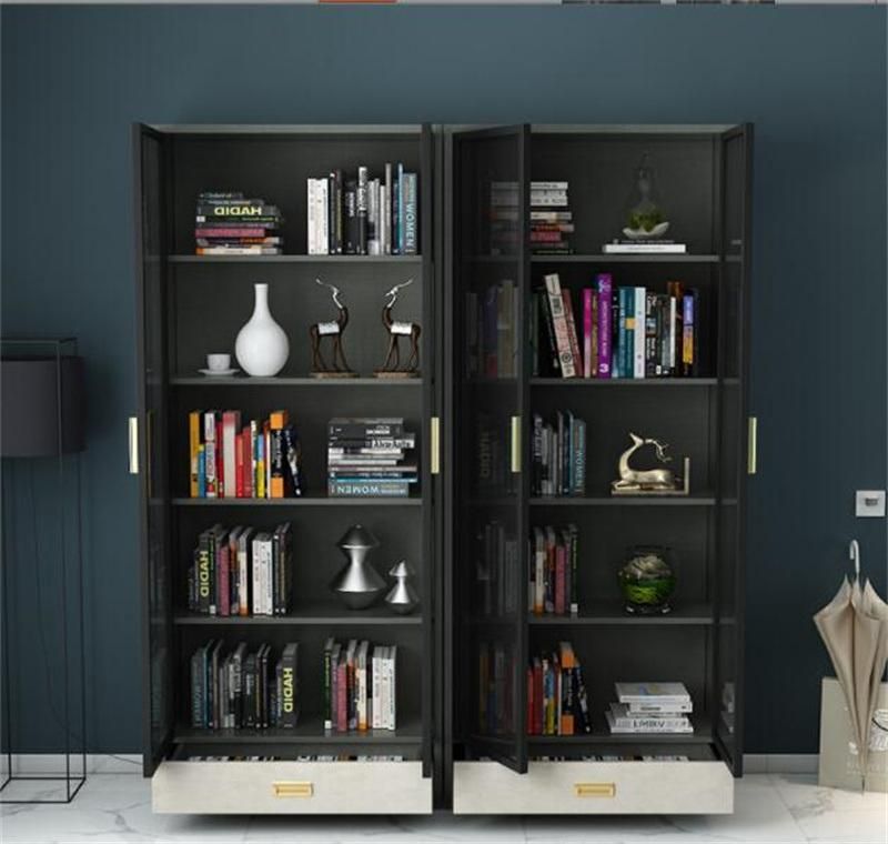 Modern Minimalist Living Room Office Bookcase