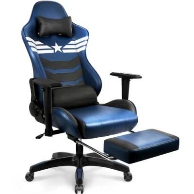 America Hot Sale E-Sport Gaming Chair with Reciling Backrest