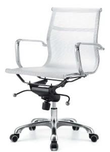 High Quality Chromed Steel Mesh Chair Boss Chair Hotel Chair