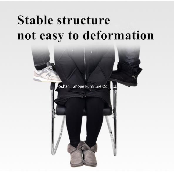 Hospitality Use Office Furniture Aluminum Alloy Audience Conference Chair