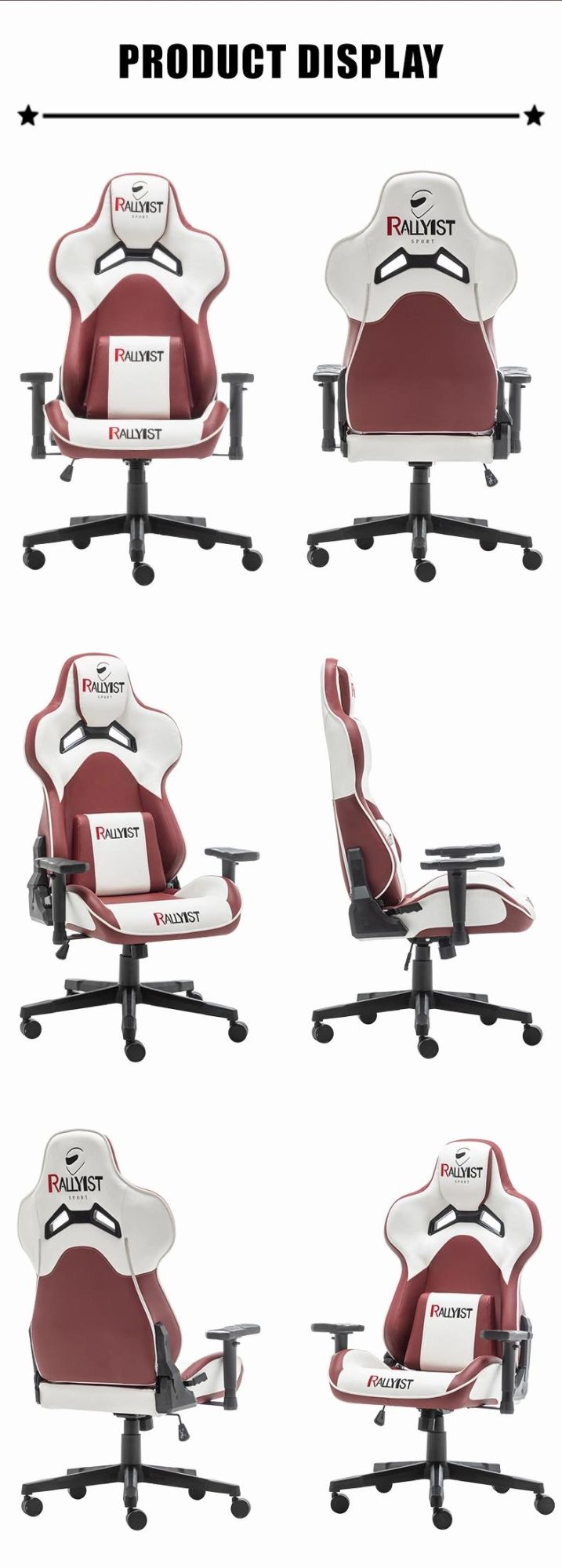 High Quality PU Leather Swivel and Lift Chair Computer Gaming Chair