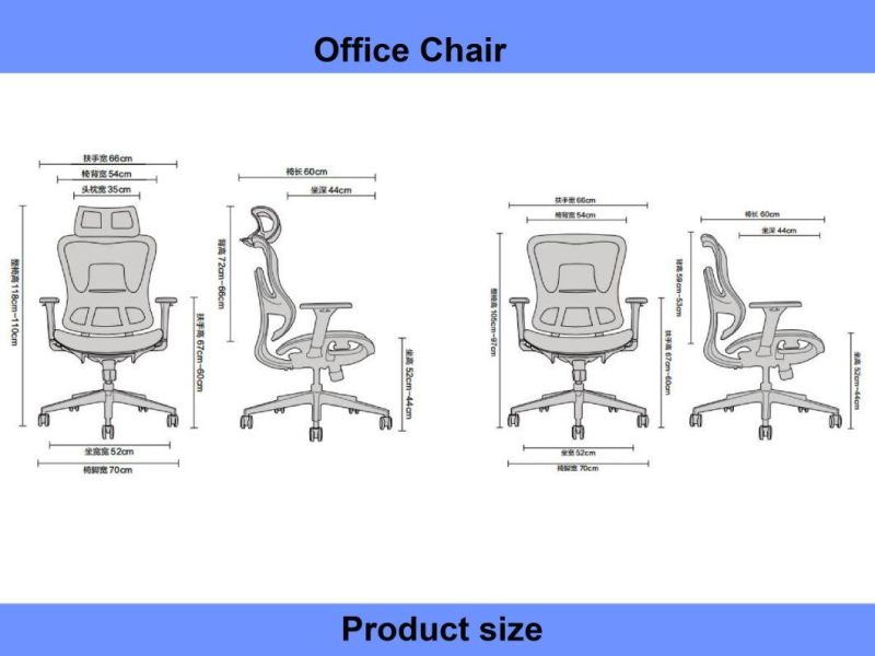 New Design Modern Office Furniture Executive Full Mesh Chair