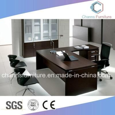 Cheap Price Wooden Furniture L Shape Desk Office Manager Table