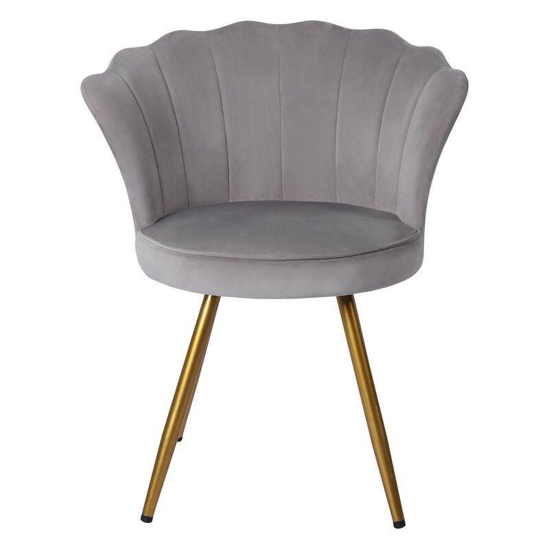 Home Furniture Living Room Fabric Velvet Coffee Chairs Cafe Single Sofa