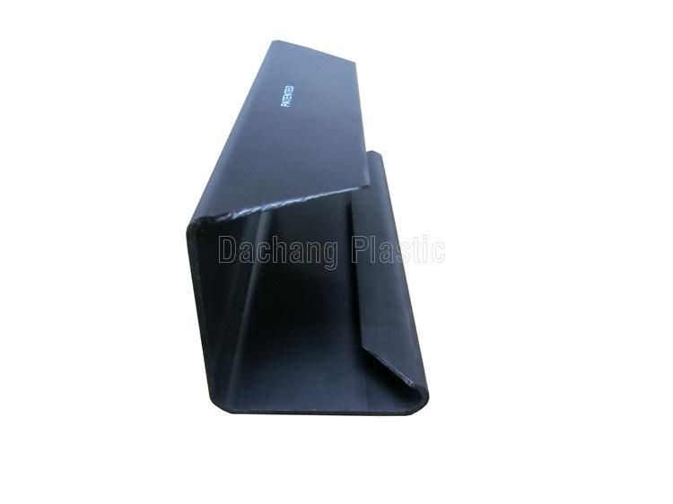 Black Armrest Plastic Extruded Profile