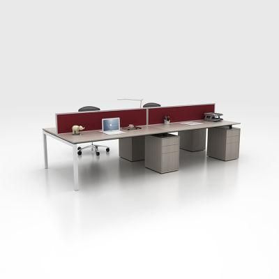 Factory Wholesale Modular 8 Person Office Customer Size Modern Office Workstation