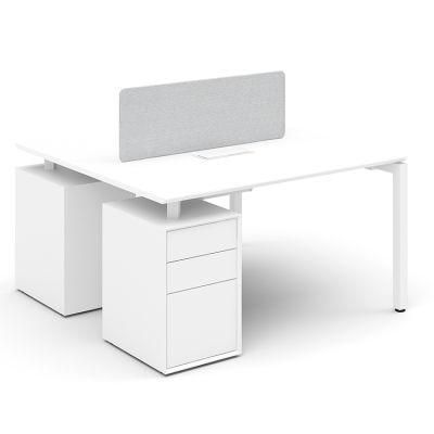 Space Saving 2 Seat Office Modular Office Workstation