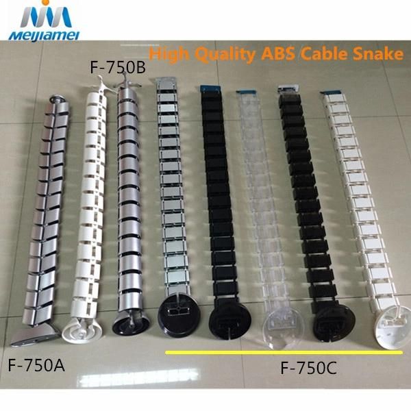 Flexible Cable Spine Slinky Accessories in White Color Round