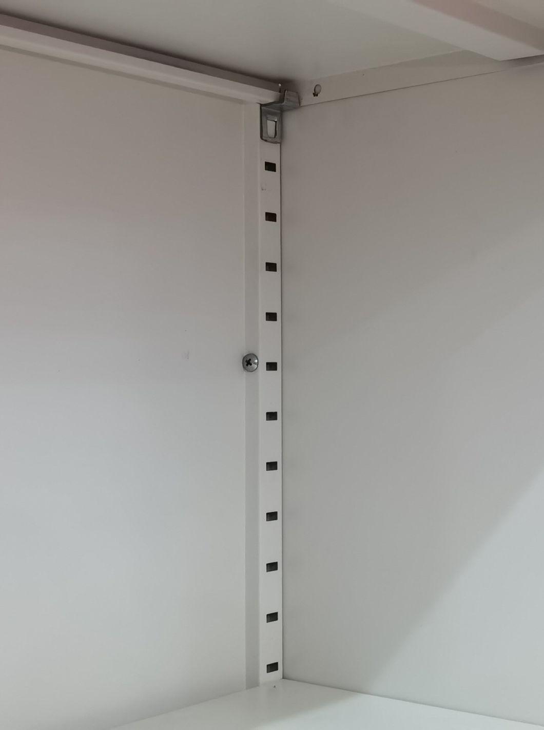 Half Glass Filing Cupboard with Adjustable Shelves