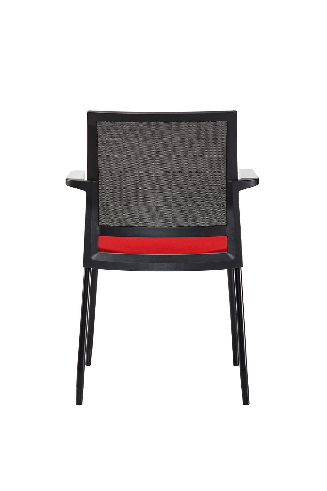 Plastic Stackable Visitor Meeting Task Training Home Office Chair
