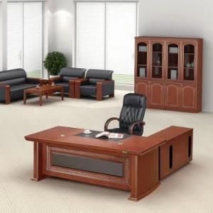 Hot Sales Classical L Shape Big Boss Executive Wood Desk