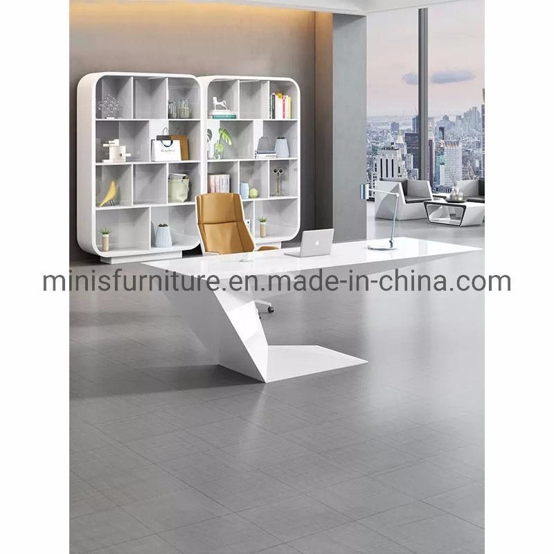 (M-OD1161) Hot Sell Office/Home Furniture L Shape White Computer Desk