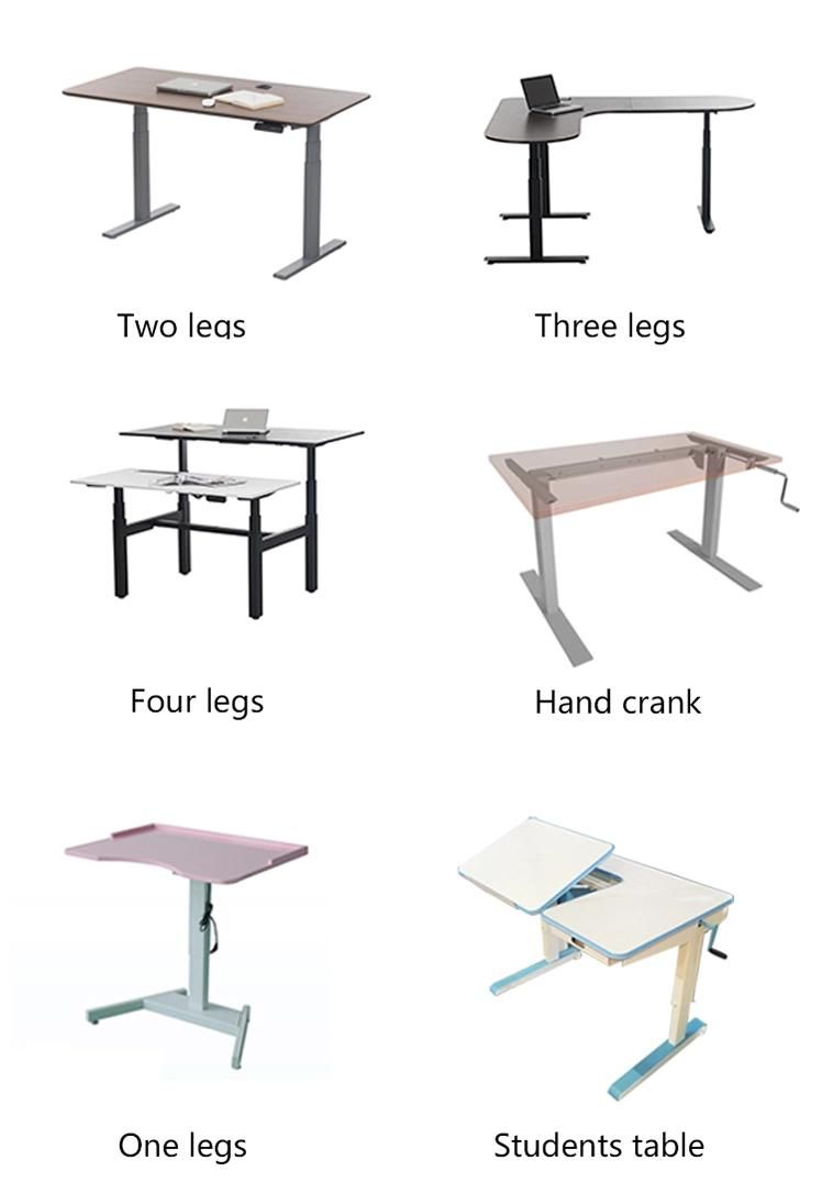 Office Desk Manufacture Ergonomic Pneumatic Desk Frame