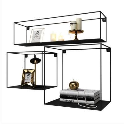 Modern and Simple Metal Hanging Shelves with Different Specifications 0529