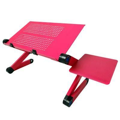 Portable Adjustable Aluminum Laptop Desk Stand Table Vented Notebook