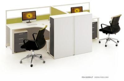 Special Design 4 Seats Office Manager Workstation (FOH-SS3050-2T)