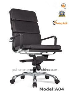Office Eames Genuine Leather Hotel Metal Executive Chair (PE-A04)