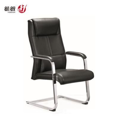 Fixed Armrest and Headrest PU Leather Meeting Room Office Chairs