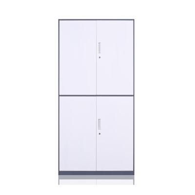 Modern Office Furniture Metal Storage File Cabinet with 4 Doors