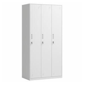 China Supply High Quality Metal Fittings Hot Sale Three Door Wardrobe