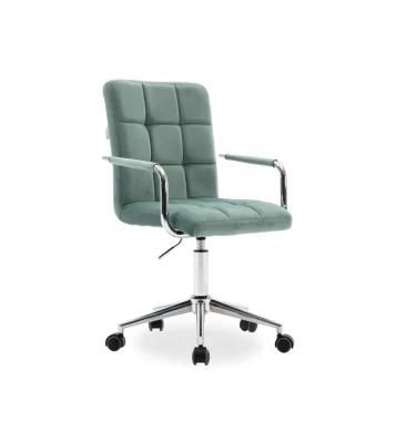 Office Furniture Modern Nordic Style Simple High Back Fabric Office Revolving Chair Ergonomic Chair