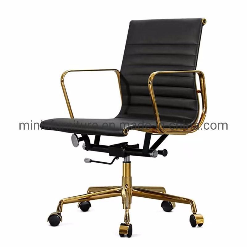 (MN-OC281) High Quality Black Synthetic Leather Office Conference Chair Furniture