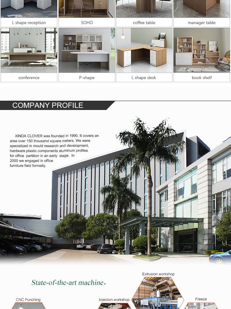 Factory Price Aluminium Dividers Low Office Movable Wall