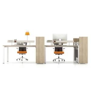 Open Modern Office Partition 2 People Office Desk 2 Person Workstation