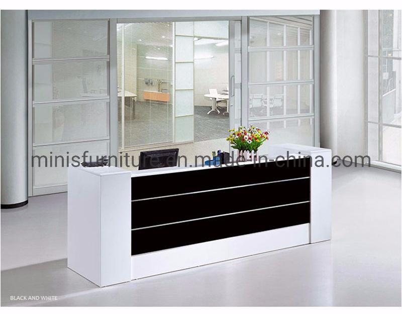 (M-RD601) Popular Green and White Salon Hotel Counter Table Hospital Office Front Desk
