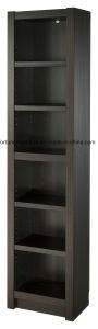 Modern Wooden Black Color Bookcase (I&D-7030C)