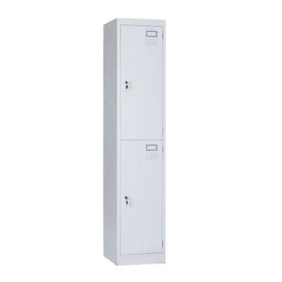 Function Steel Cabinet Two Compartment Steel Almirah Locker