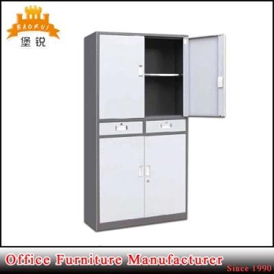 4 Door Filing Cabinet with Two Drawers