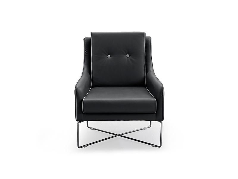 Modern Office Furniture Leisure Sofa Chair Leather Office Sofa