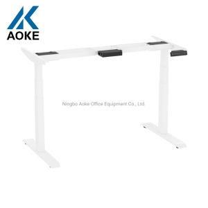 Aoke Writing Big Table Office Modern Height Sit Standing Computer Adjustable Desk