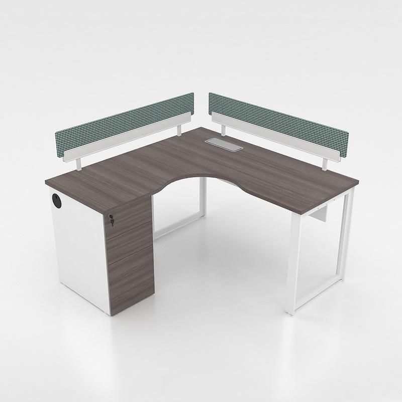 High Quality Modern Office Furniture L Shaped Office Workstation Desk